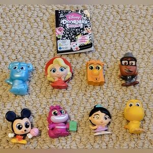 8 Disney Doorables Colourful Character Set